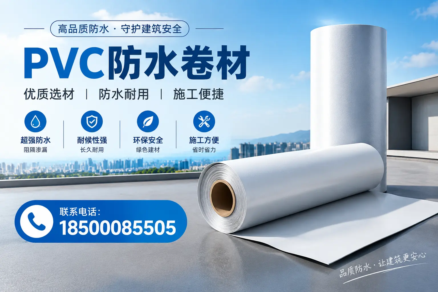 如何评估PVC防水卷材的性价比?万宁消费者必读